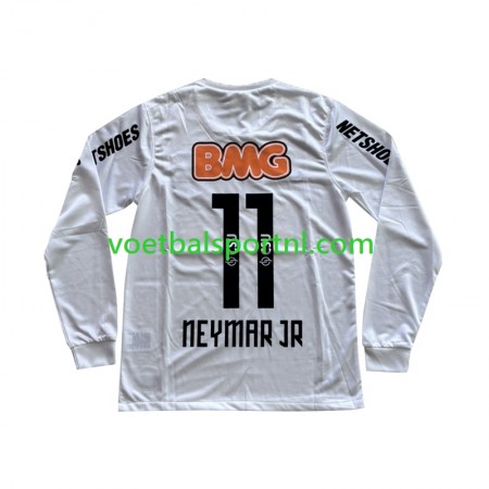 Santos FC Neymar JR 11 Retro Thuis Shirt 2011-2012 L/S